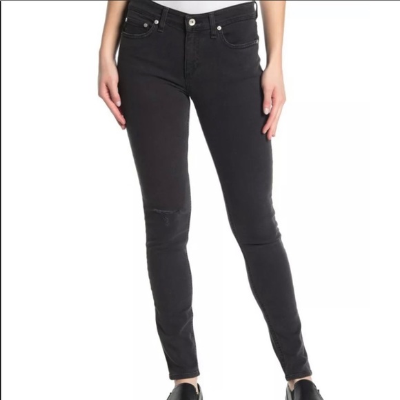 Rag & Bone Cate Mid-Rise Skinny Jeans 24 Waist NWT - Picture 2 of 5